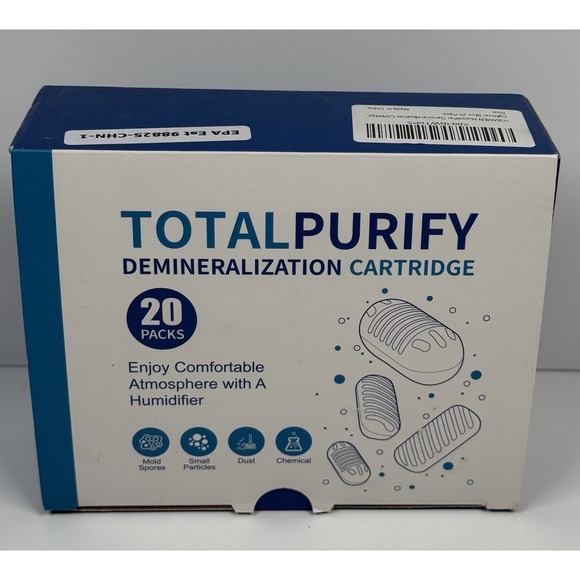Total Purify Other - Total Purify Demineralization Cartridges 20 PACK Cylinder Shape Humidifier NEW